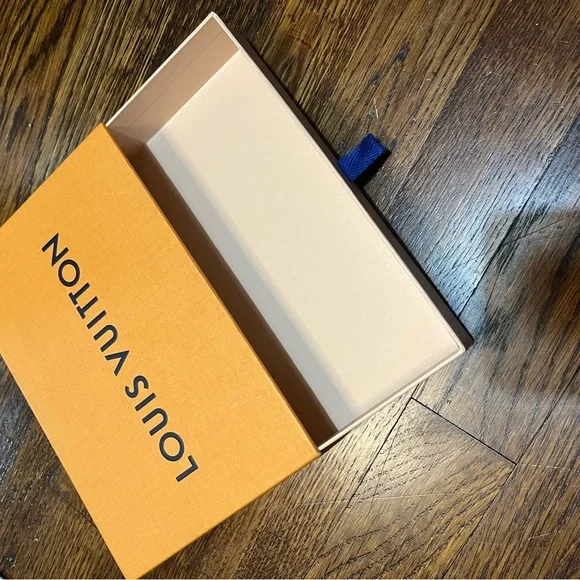 Louis Vuitton Signature Orange Box with Blue Tab - Picture 2 of 2